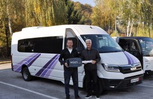 Centrotransu iz I.Sarajeva isporučen prvi MAN TGE minibus u BiH